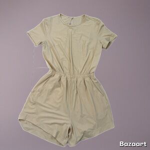 Lululemon Lightweight High Neck Open Back Romper Women's Size  6